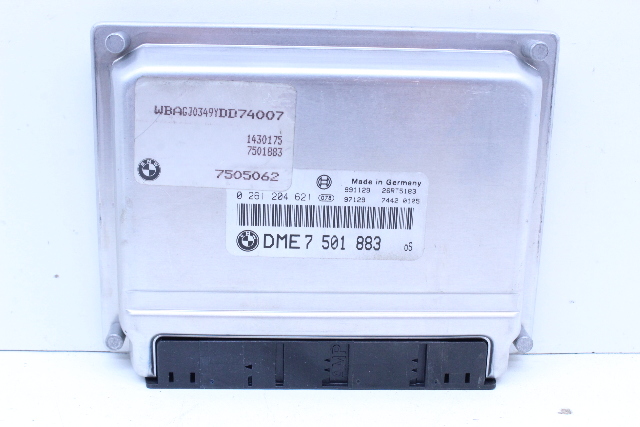 1999-2001 BMW 750i Engine Computer Module ECU ECM DME 7501883 OEM
