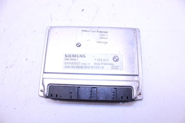 2003 BMW 325i Engine Computer Module ECU ECM DME 7523810 OEM