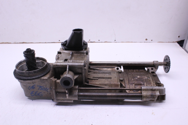 2006-2008 BMW 750i Engine Oil Pump and Filter Housing - 11417541828 OEM