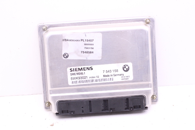 2005 BMW 325i Engine Computer Module ECU ECM DME 7543158 OEM