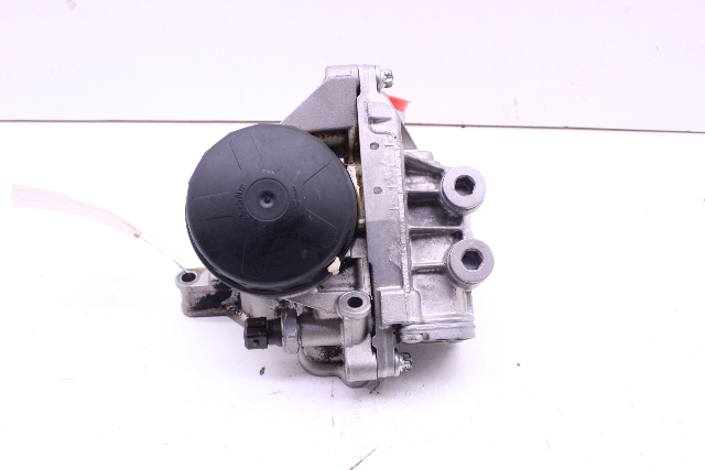 2008 BMW 535i Sedan Oil Filter Thermostat Housing 7573212 OEM