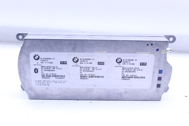 2006 BMW 530i 550i E60 Bluetooth Communication Control Module 6982068 OEM