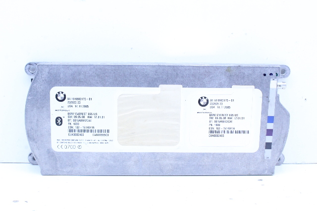 2006 BMW 750Li Bluetooth Communication Control Module 84106983175 OEM