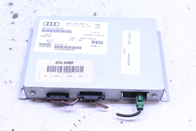 Volkswagen Audi Satellite Radio Control Module OEM