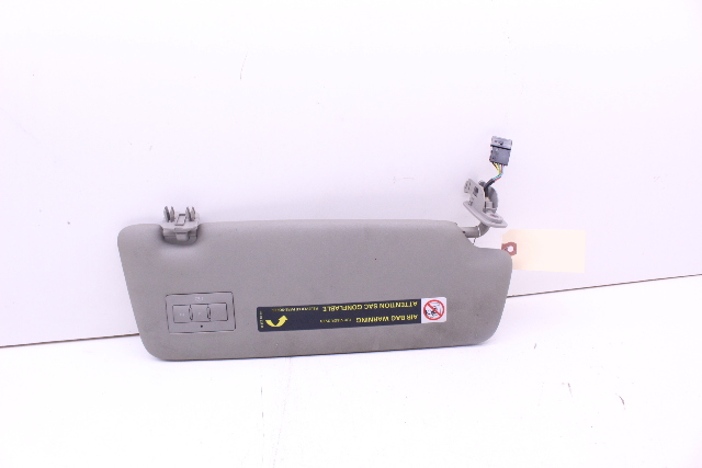 2002-2008 Audi A4 S4 Sedan / Wagon Driver Left Sun Shade Visor W/ Homelink 8E0857551A OEM