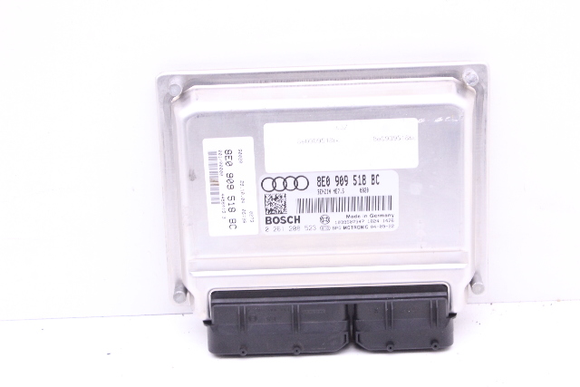 2005 2006 Audi A4 1.8T Engine Computer Module ECU ECM DME 8E0909518BC OEM