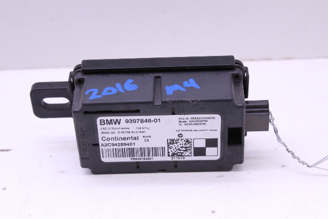 BMW 230i 328i 335i 430i 435i i8 M2 M3 M4 X5 X6 Keyless Entry Module 61359397846 OEM