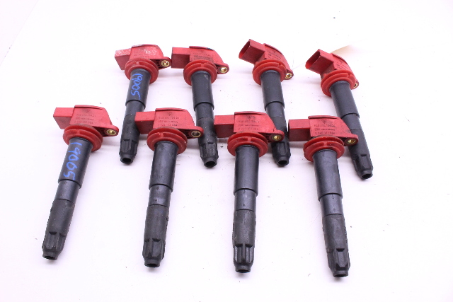 2008-2010 Porsche Cayenne 4.8 Ignition Coil Set of 8 - 94860210406 OEM