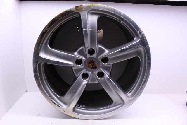 2013 2014 2015 2016 Porsche 911 991 Rear Wheel 20 X 11.5 Rim Damaged - 99136216741 OEM