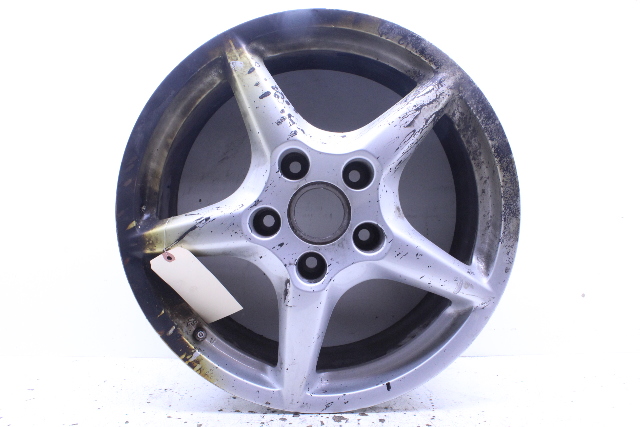 2005 2006 2007 2008 Porsche 911 997 5 Spoke Front Wheel 18 x 8 Rim - 99736213600 OEM