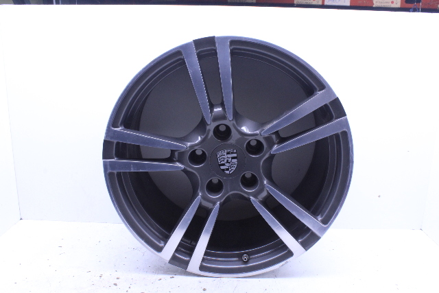 2011 2012 Porsche Cayman 987 19 x 9.5 5 Wheel Curb Damage 99736215906 OEM