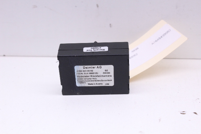 2008-2010 Mercedes Benz CL550 Rear View Camera Control Module OEM W216