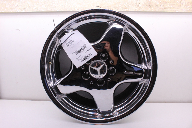 1997-2004 Mercedes Benz SLK230 R170 16 x 7 Inch 7 Spoke Front AMG Wheel A1704010202 OEM
