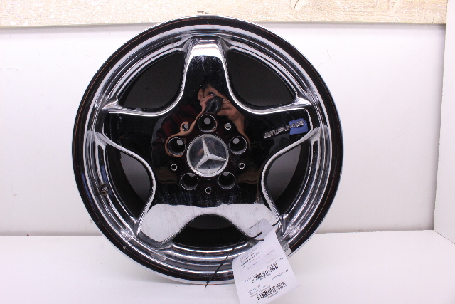1997-2004 Mercedes Benz SLK230 R170 16 x 7 Inch 7 Spoke Front AMG Wheel A1704010202 OEM