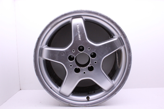 2003 2004 Mercedes CLK500 17 x 8.5 5 Spoke Wheel A1704012902 OEM