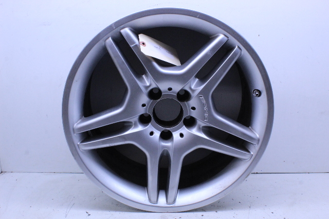 2008 Mercedes Benz SL550 SL600 R230 18 x 8 1/2 10 Spoke Wheel AMG A2304012802 OEM