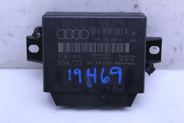 2008 Audi Q7 Driver Park Assist Control Module - 4F0919283K OEM