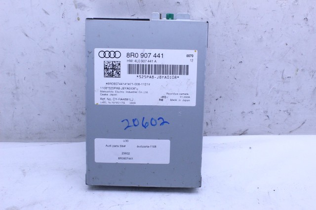 2011 2012 2013 2014 Audi Q5 Rear View Camera Control Module - 8R0907441 OEM