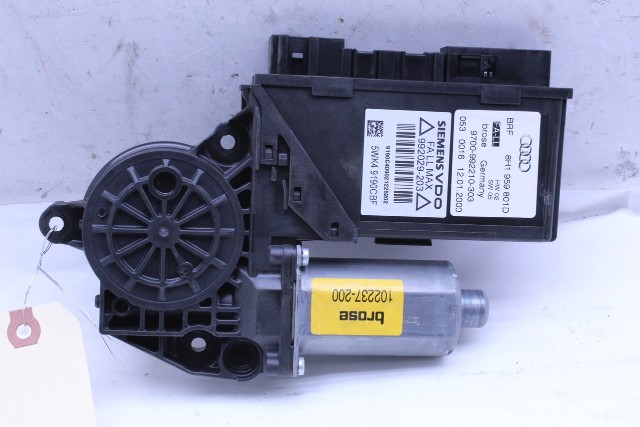 2004 2005 2006 2007 2008 2009 Audi A4 S4 Convertible Front Power Window Motor Left Driver OEM