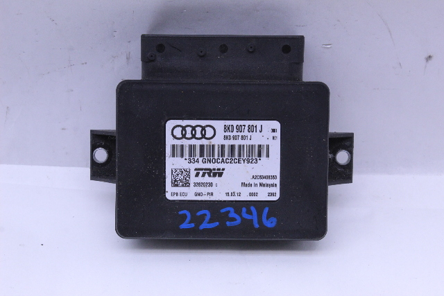 2013 Audi A4 A5 S4 Parking Brake Control Module OEM