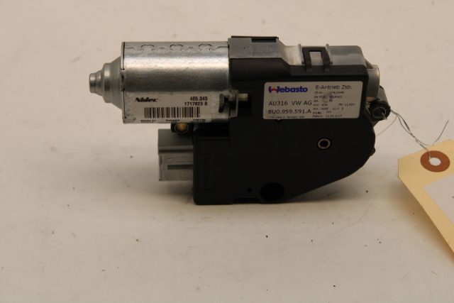 2015 2016 2017 2018 Audi Q3 Sunroof Sunroof Drive Motor - 8U0959591A OEM