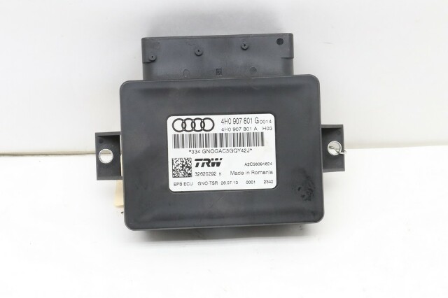2013-2017 Audi A6 A7 Parking Brake Control Module 4H0907801G OEM