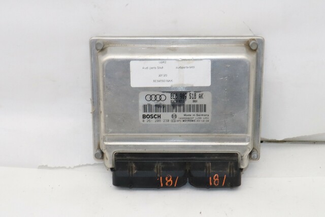 2004 Audi A4 Engine Computer Module ECU ECM DME - 8E0909518AK OEM