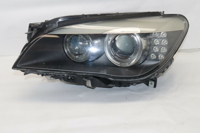 2009 2010 2011 2012 BMW 740i 750i Headlight Left Damaged OEM