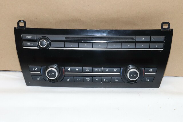 2009 BMW 750i Audio Climate Temperature Control Panel OEM