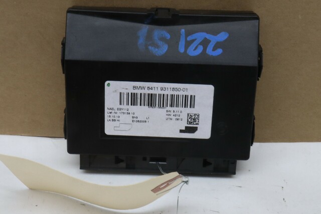 2014 BMW 328D Ac Air Conditioning Control Module - 64119311850 OEM