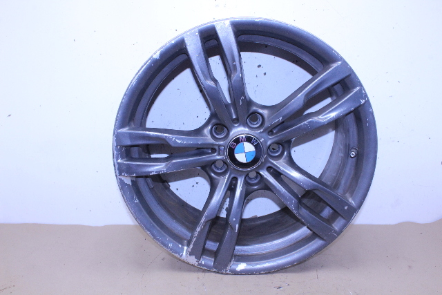 2014 2015 2016 BMW 335i Rear Wheel 18 X 8.5 Painted 7846779 OEM