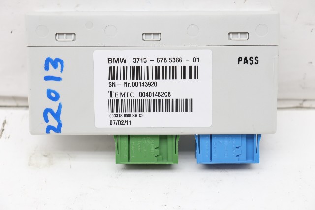 2007-2013 BMW X5 X6 Active Suspension Module 37156785386 OEM