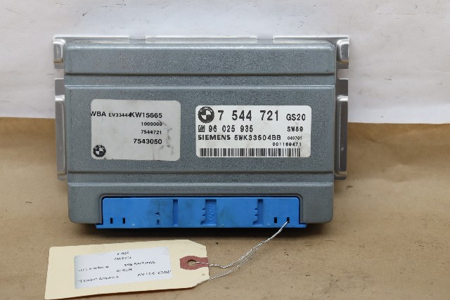 2004-2005 BMW 325i Transmission Control Module TCU TCM 24607543050 OEM