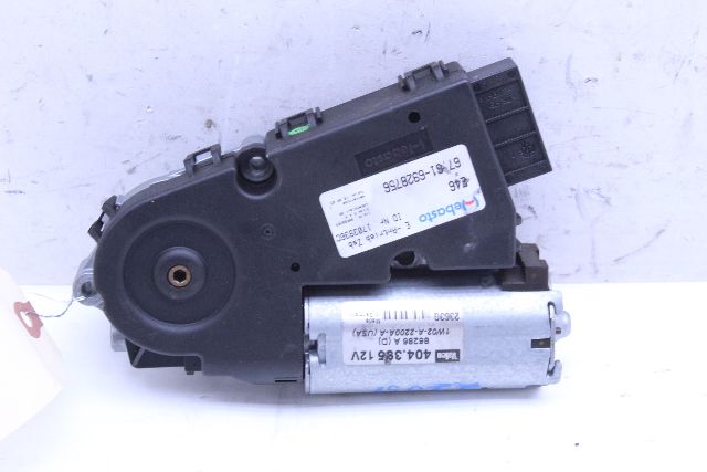 2001-2006 BMW 325i 330i M3 Sunroof Drive Motor - 67616928756 OEM