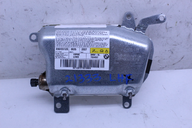 BMW 525i 528i 530i 535i 545i 550i M5 E60 Left Front Door Airbag 72127034057 OEM
