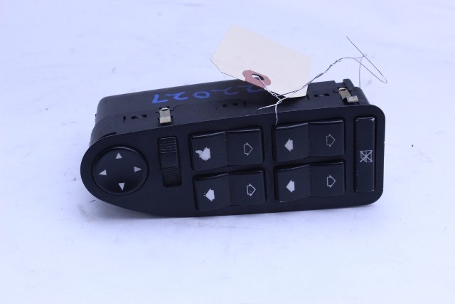 2000 BMW 740il E38 Front Power Window Switch Left Driver Master Worn OEM