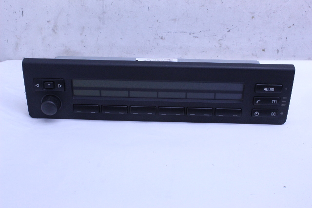 BMW 525i 528i 530i 540i M5 AM FM Radio Information Display 65826914590 OEM