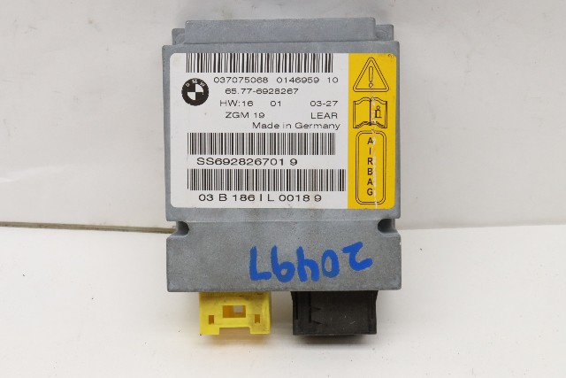 2002 2003 2004 BMW 745i E65 SRS Control Module OEM