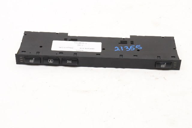 2002 BMW 530i E39 DSC Heated Seat Rear Shade Switch Panel OEM