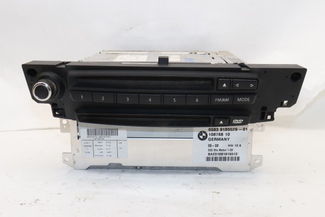 2008 BMW 650i E64 CIC Navigation Radio CD DVD Player Tuner - 65839185529 OEM