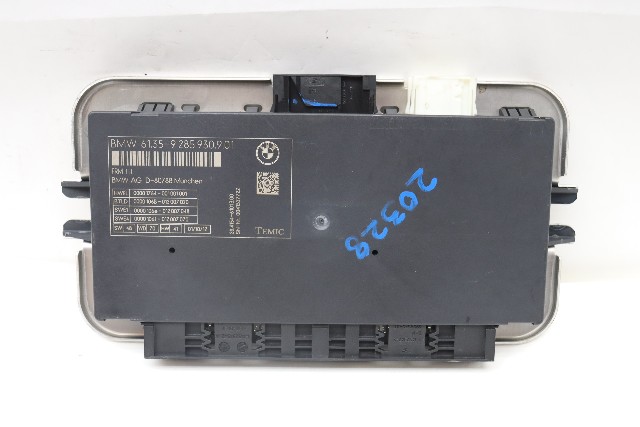 2009 BMW 750Li Footwell Body Control Module BCM 9285930 OEM