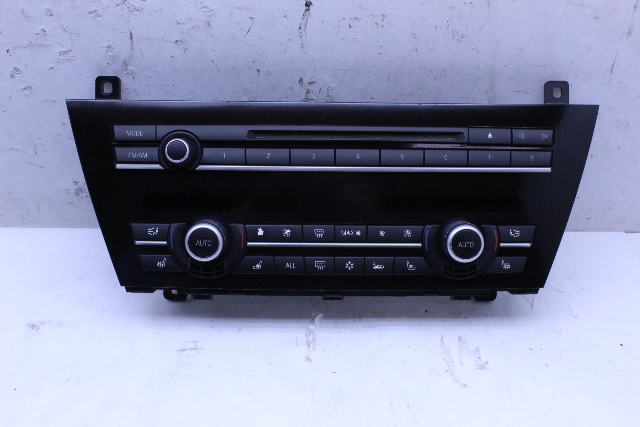 2013 BMW M6 F12 Climate Temperature Control Panel OEM
