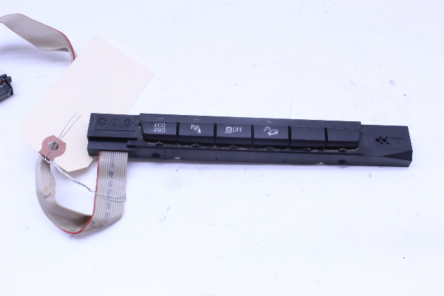 2012-2015 BMW X1 ECO PRO traction PDC Parking Hill Hold Switch - 61319249506 OEM
