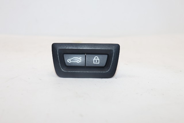 2013 BMW 750i Trunk Lid Lock Switch Button 9162645 OEM