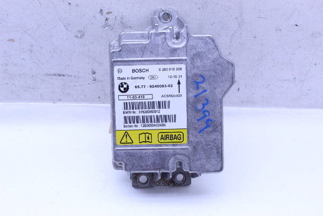 BMW 128i 135i X1 X5 X6 SRS Diagnostic Module 65779240083 OEM