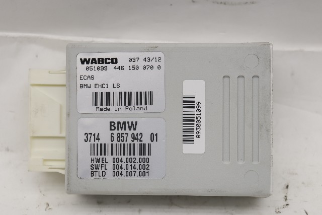 2009-2017 BMW 740i 750i 535i GT Air Suspension Module 37146860385 OEM