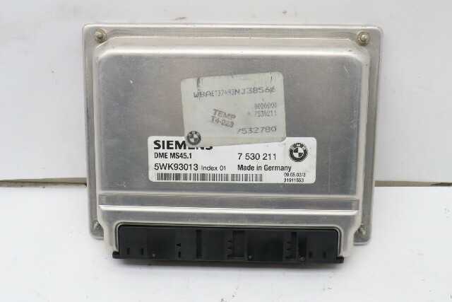 2002 BMW 325i Engine Computer Module ECU ECM DME OEM