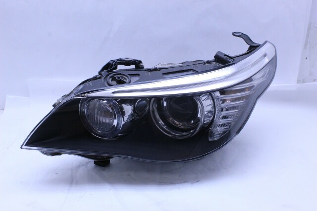 2008-2010 BMW 528i 535i 550i M5 E60 Left Xenon Headlight Xenon HID OEM