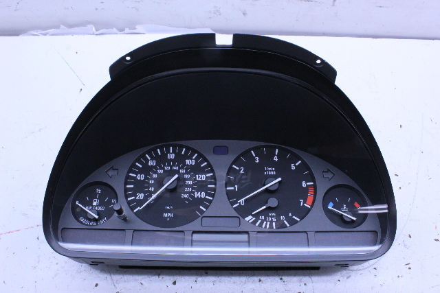 BMW 525i 528i 530i E39 Speedometer Instrument Cluster 62118375673 OEM