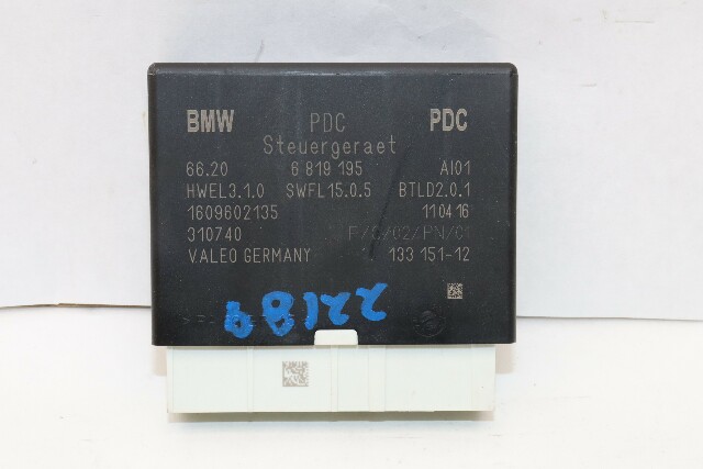 2017 BMW X3 Driver Park Assist Control Module PDC OEM